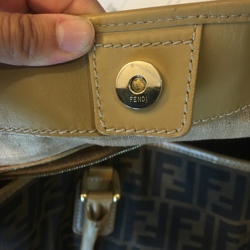Authentic Fendi Zucca Tote Bag - Picture 4 of 8
